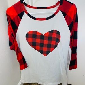 Heart Valentines Day shirt!